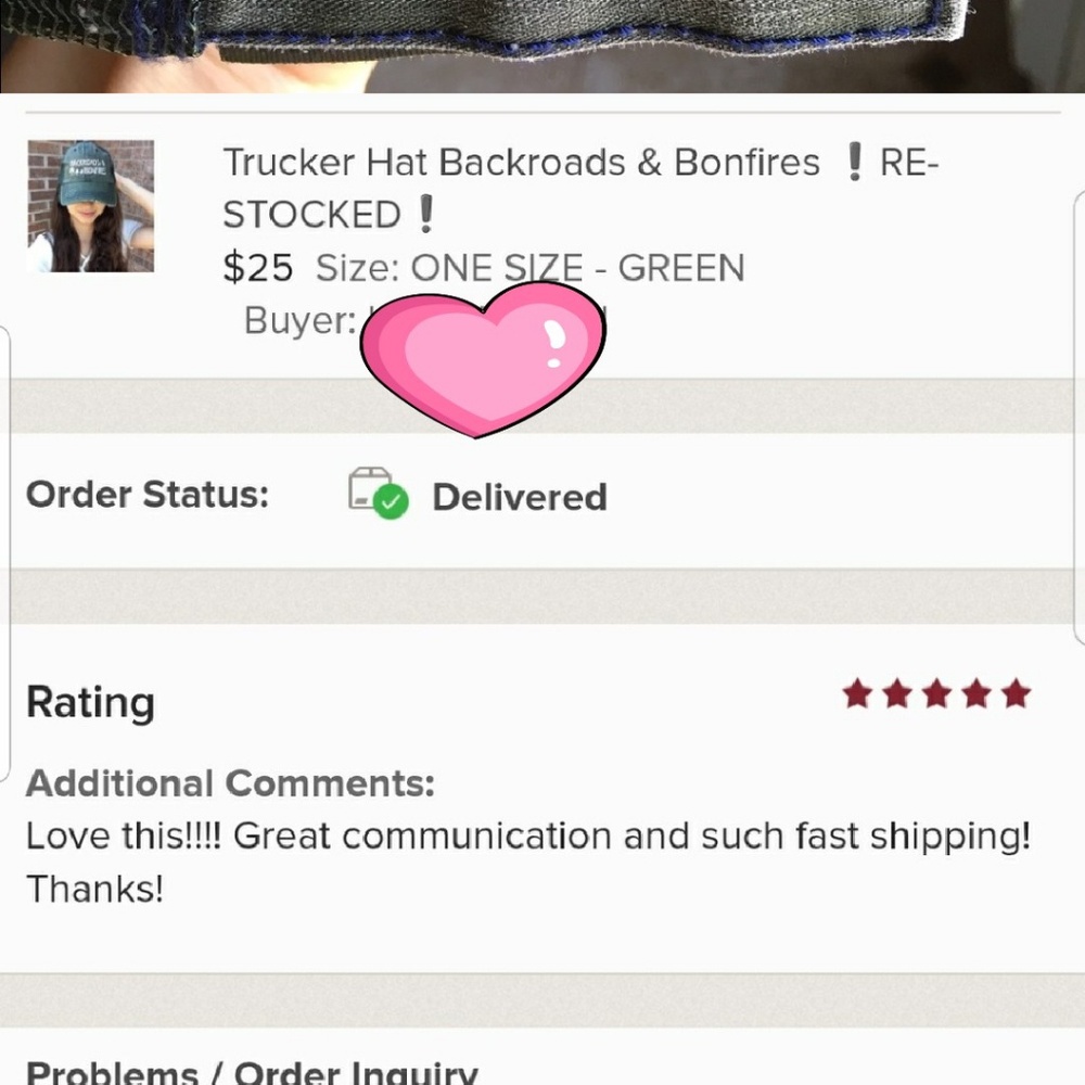 ▫️3RD RE-STOCK▫️LAST 1▫️Backroads & Bonfires Hat - Picture 5 of 6